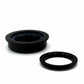 BLACK BEARING Headset LOW ZS_F 49MM_P 1-1/8 Black HE-ZS49