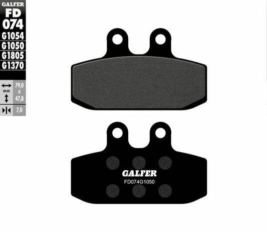 GALFER Brake Pad Street Organic Base FD074G1050