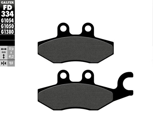 GALFER Brake Pad Semi-Sintered Metal FD334G1054