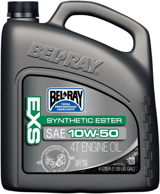 BELRAY EXS Full-Synthetic Ester 4T Engine Oil 10W-50 4 Litre