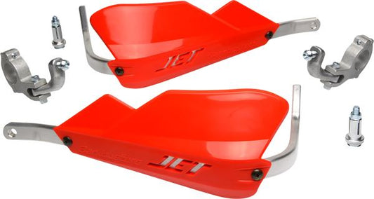 BARKBUSTERS JET Handguards for Tapered Handlebar 26.8MM Red JET-002-02-RD