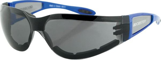 BOBSTER Shield II Wrap Around Design Blue, Black Sunglasses ESH211