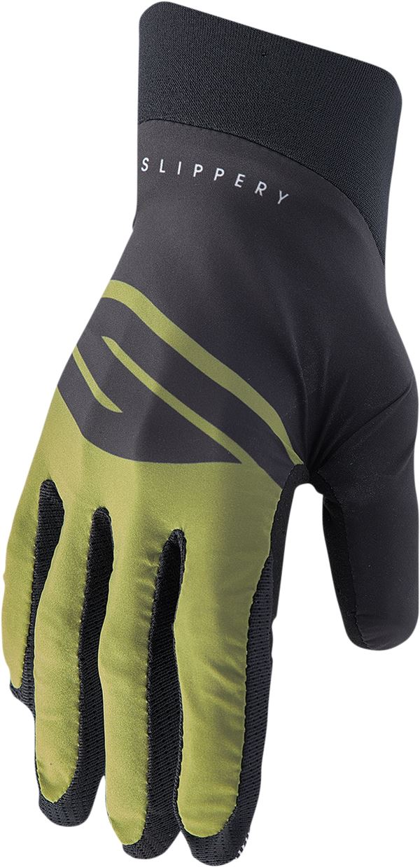 SLIPPERY Watersports Flex Lite Gloves Olive/Black