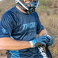 THOR Assist React MX Motorcross Gloves Teal/Midnight 2023 Model