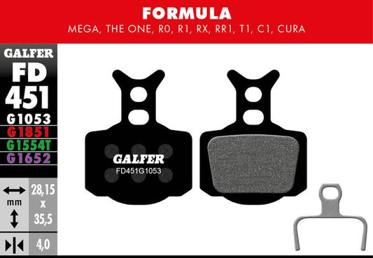 GALFER Brake Pad Bicycle FD451G1053
