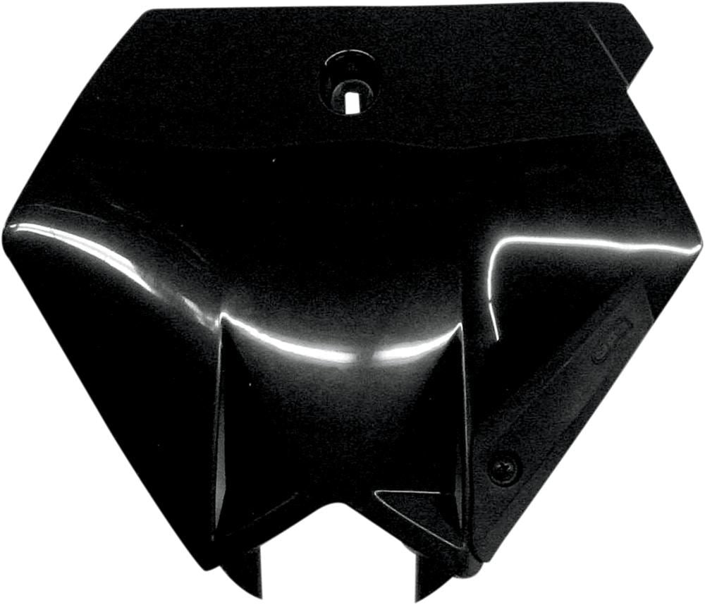 UFO FRONT NUMBER PLATE KTM 85SX BLACK KT03078-001