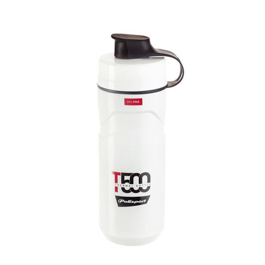 POLISPORT T500 Thermal Water Bottle WH/RD