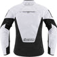 ICON Women's Mesh™ AF Motorcycle Jacket Black/White 2023 Model
