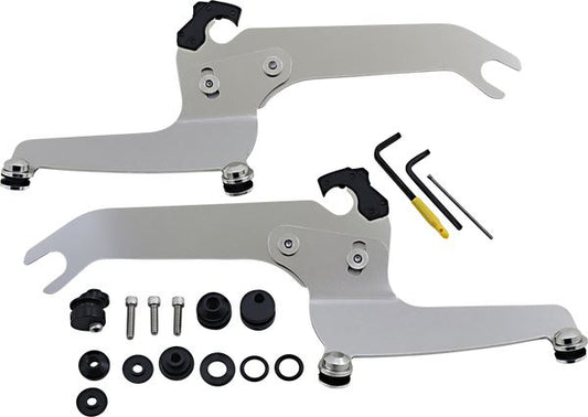 MEMPHIS SHADES Trigger Lock Windshield Mounting Kit Complete Without OEM light bar MEK2052