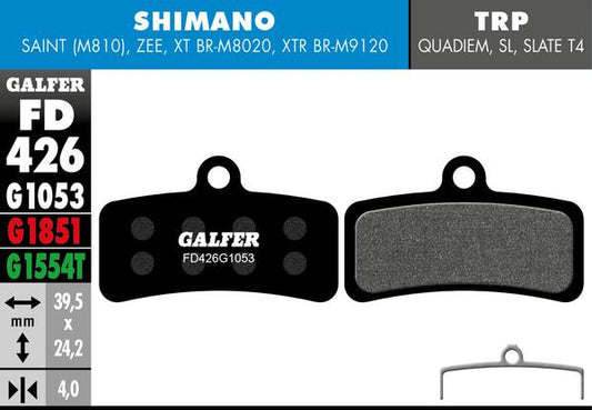 GALFER Brake Pad Bicycle FD426G1053