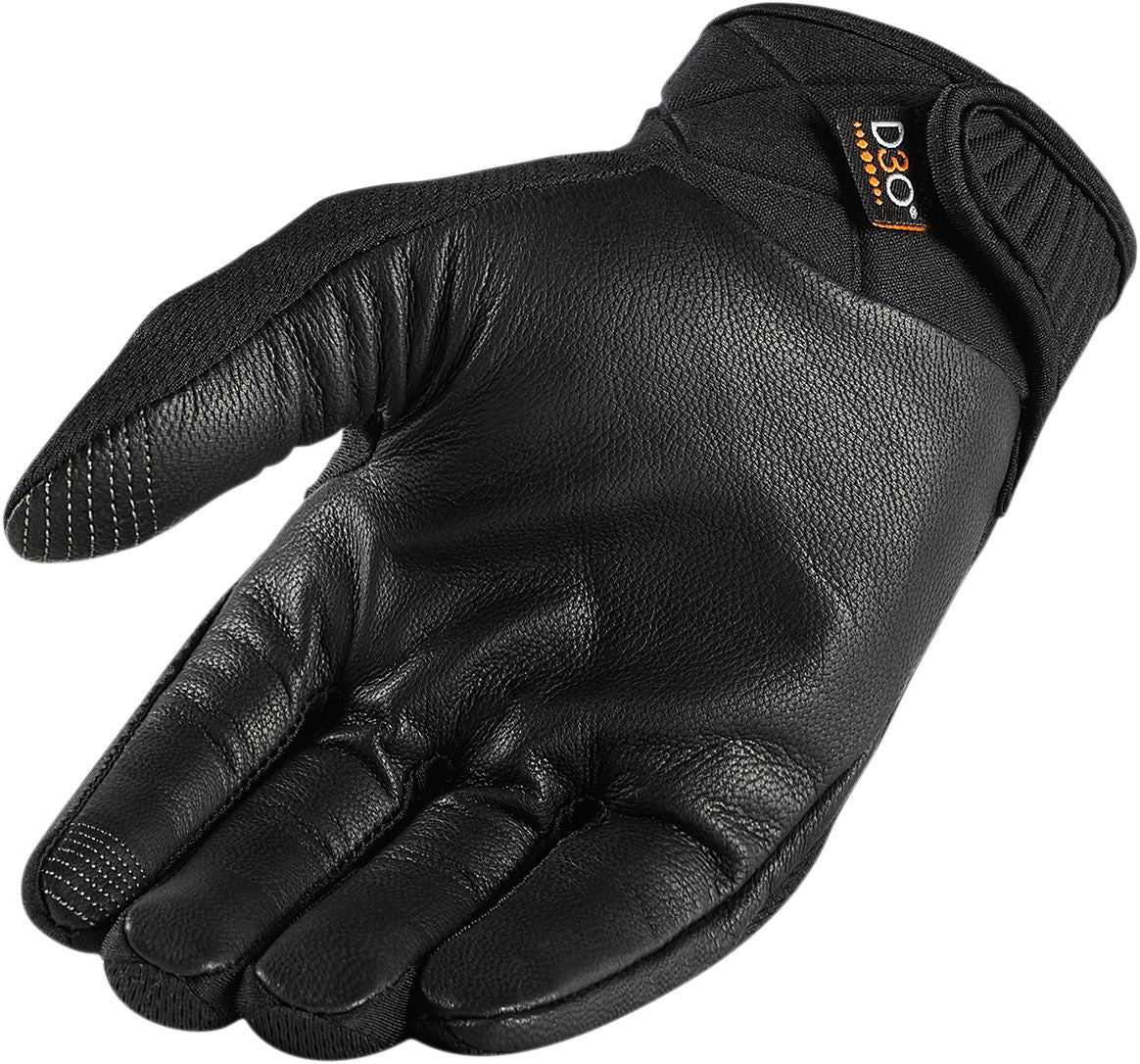 ICON Women's Anthem 2 CE Motorcycle Gloves Black 2023 Model