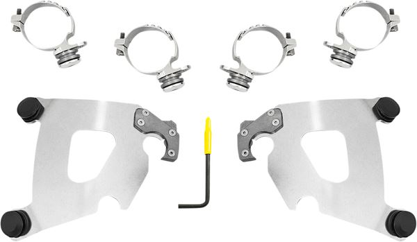 MEMPHIS SHADES Trigger Lock Fairing Mounting Kit Complete MEK2058