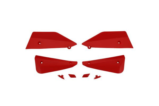 BARKBUSTERS MTB Deflector & Plug Set Red B-084-RD