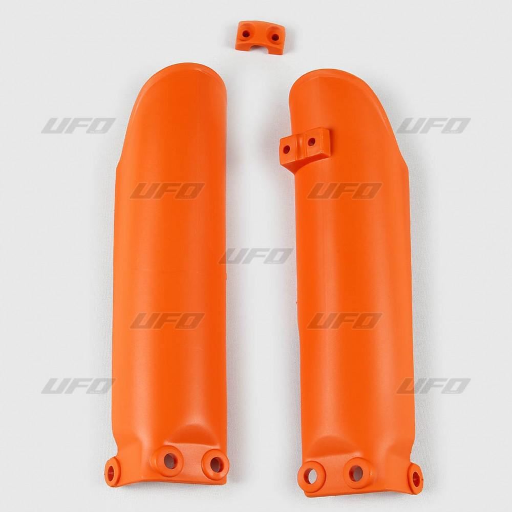 UFO FORK SLIDER PROTECTORS KTM 65SX ORANGE KT04011-127