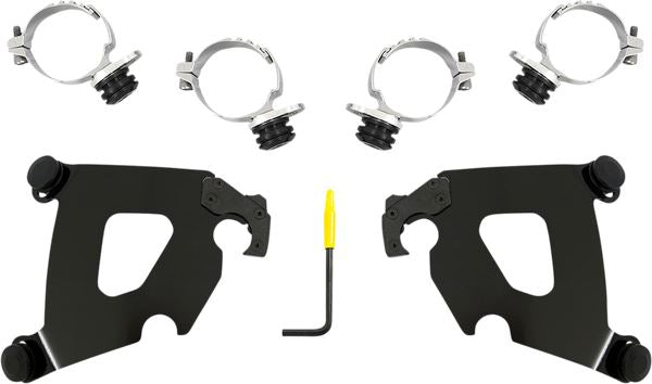 MEMPHIS SHADES Trigger Lock Fairing Mounting Kit Complete MEB2058