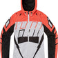 ICON Women's Airform Retro Motorcycle Jacket Orange 2023 Model