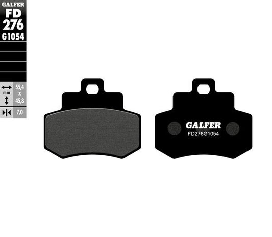 GALFER Brake Pad Street Semi-Sintered Metal FD276G1054
