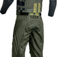 THOR Pulse Combat MX Motorcross Jersey Green 2023 Model