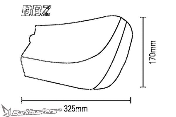 BARKBUSTERS BBZ Handguard BBZ-001-01-BK