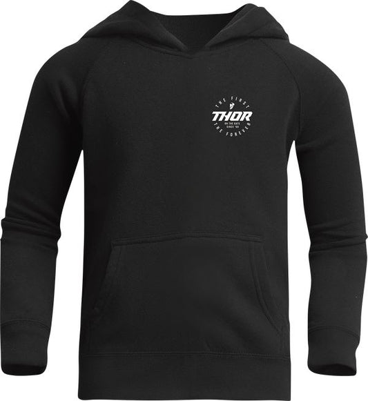 THOR Youth Girl's Stadium MX Motorcross Pullover Black 2023 Model