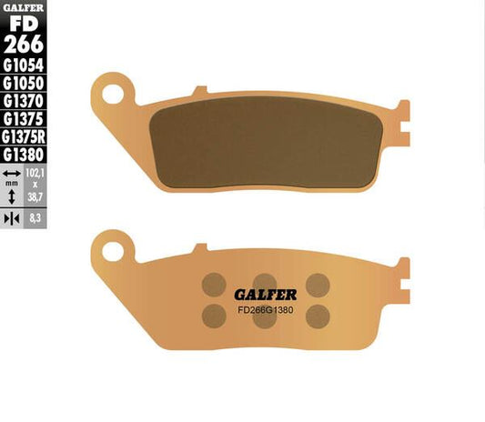 GALFER Brake Pad Street Sintered Metal FD266G1380