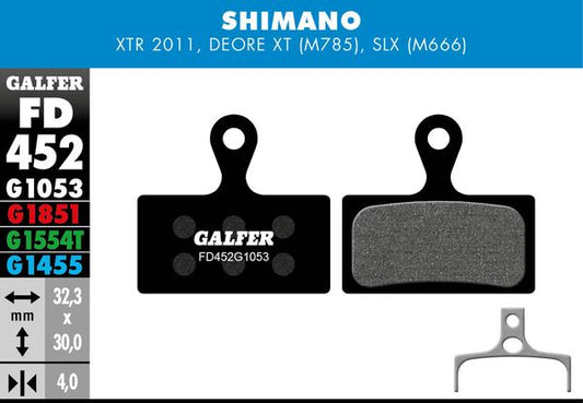 GALFER Brake Pad Bicycle FD452G1053