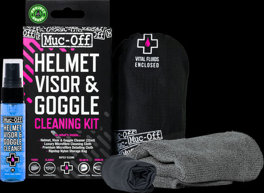 Muc-Off Visor, Lens & Goggle cleaning kit -