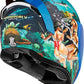 ICON Airflite™ Pleasuredome4 Motorcycle Helmet Blue - 2023 Model