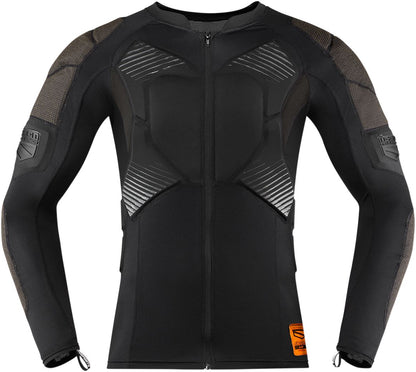 ICON Field Armor™ Compression Motorcycle Shirt Black 2023 Model