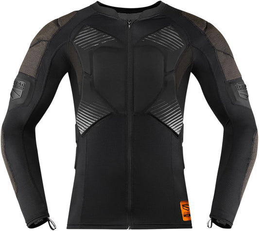 ICON Field Armor™ Compression Motorcycle Shirt Black 2023 Model