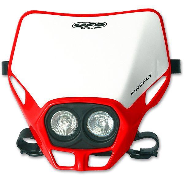 UFO FIRE-FLY TWINS HEADLIGHT (12V/35W) CRF-RED PF01700-070
