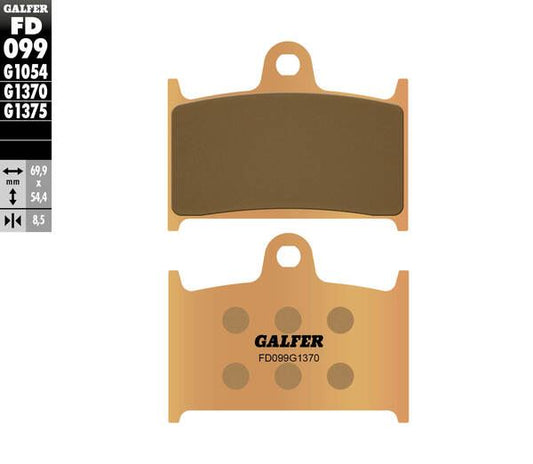 GALFER Brake Pad Sintered Metal FD099G1370