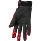 THOR Draft MX Motorcross Gloves Black/Red 2023 Model