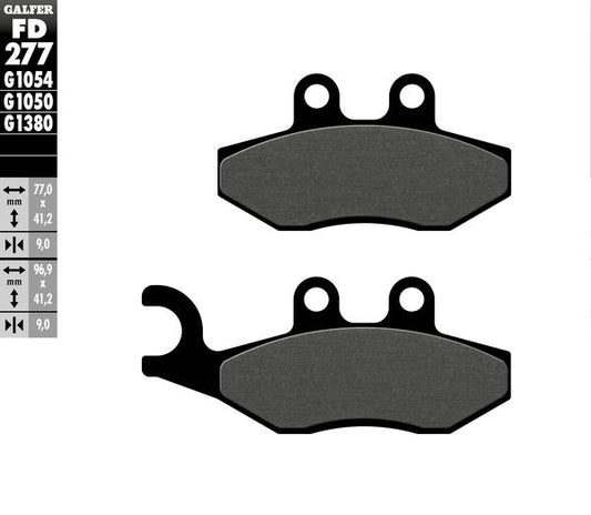 GALFER Brake Pad Semi-Sintered Metal FD277G1054