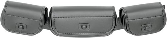 MEMPHIS SHADES Tri-Pouch Windshield Bag Black MEM0938