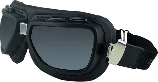 BOBSTER Pilot Clear Lens Black Goggles BPIL001