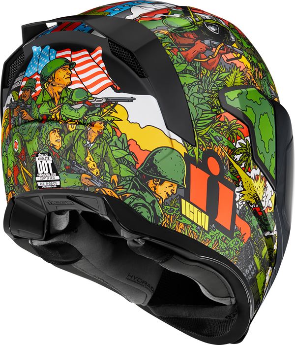 ICON Airflite™ GP23 Motorcycle Helmet Green - 2023 Model