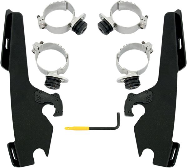 MEMPHIS SHADES Trigger Lock Windshield Mounting Kit Complete MEB1960