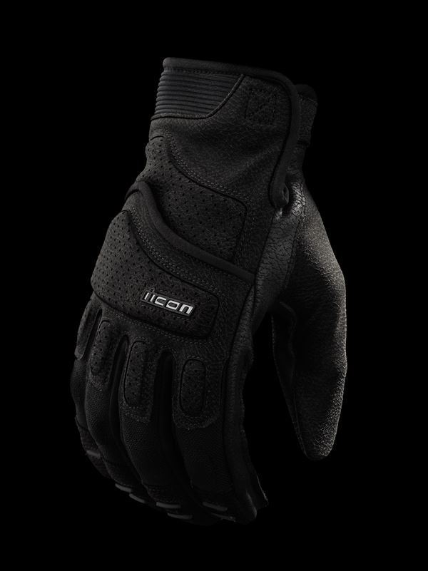 ICON Women's Superduty3 CE Gloves Black - 2023 Model