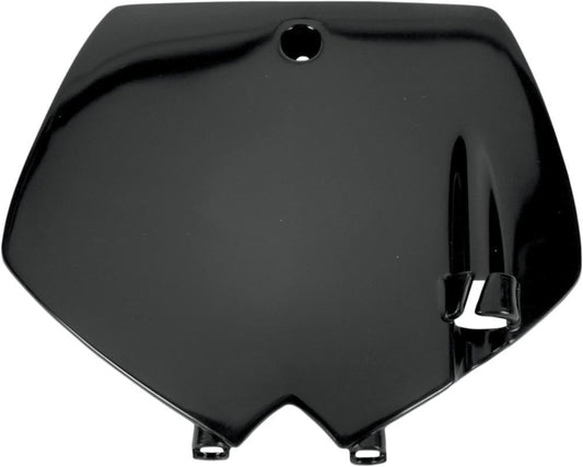 UFO FRONT NUMBER PLATE KTM 65SX BLACK KT03071-001