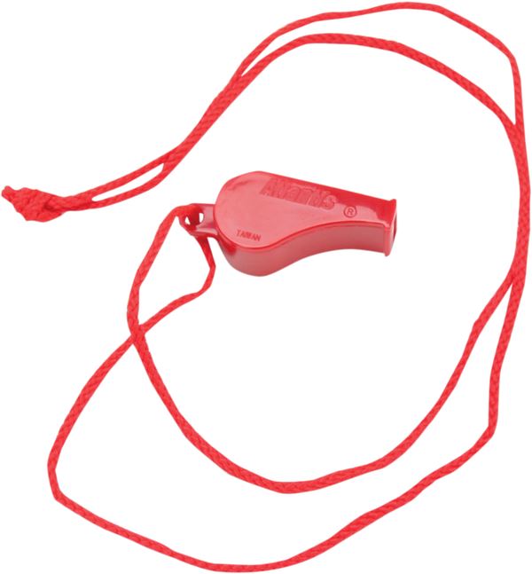 ATLANTIS Whistle with Cord A2701