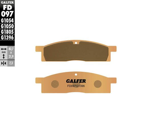 GALFER Brake Pad Off-Road, Street, Multi-Purpose Sintered Metal FD097G1396