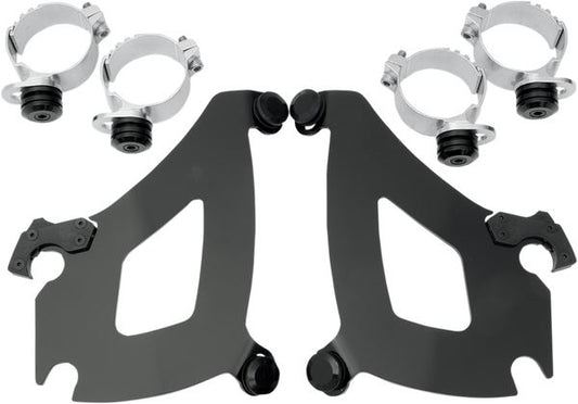 MEMPHIS SHADES Bullet Fairing Mounting Kit Complete BLACK MEK1963