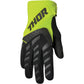 THOR Youth Spectrum MX Motorcross Gloves Black/Acid Yellow 2023 Model