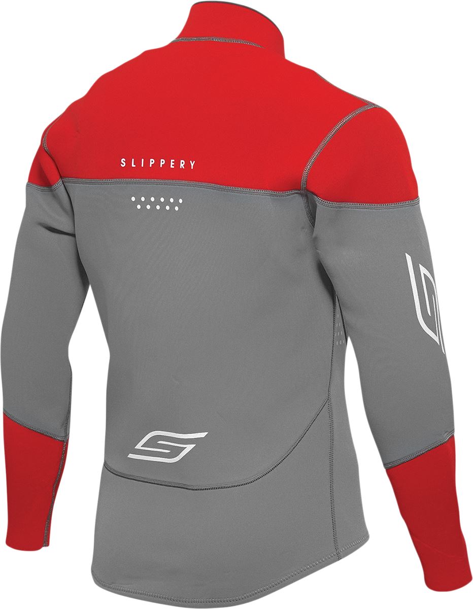 SLIPPERY Watersports Breaker Wetsuit Charcoal/Red