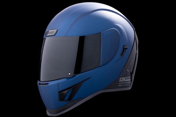 ICON Airform™ Counterstrike MIPS® Motorcycle Helmet Blue - 2023 Model