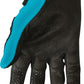 THOR Women's Sector MX Motorcross Gloves Aqua/Black/White 2023 Model
