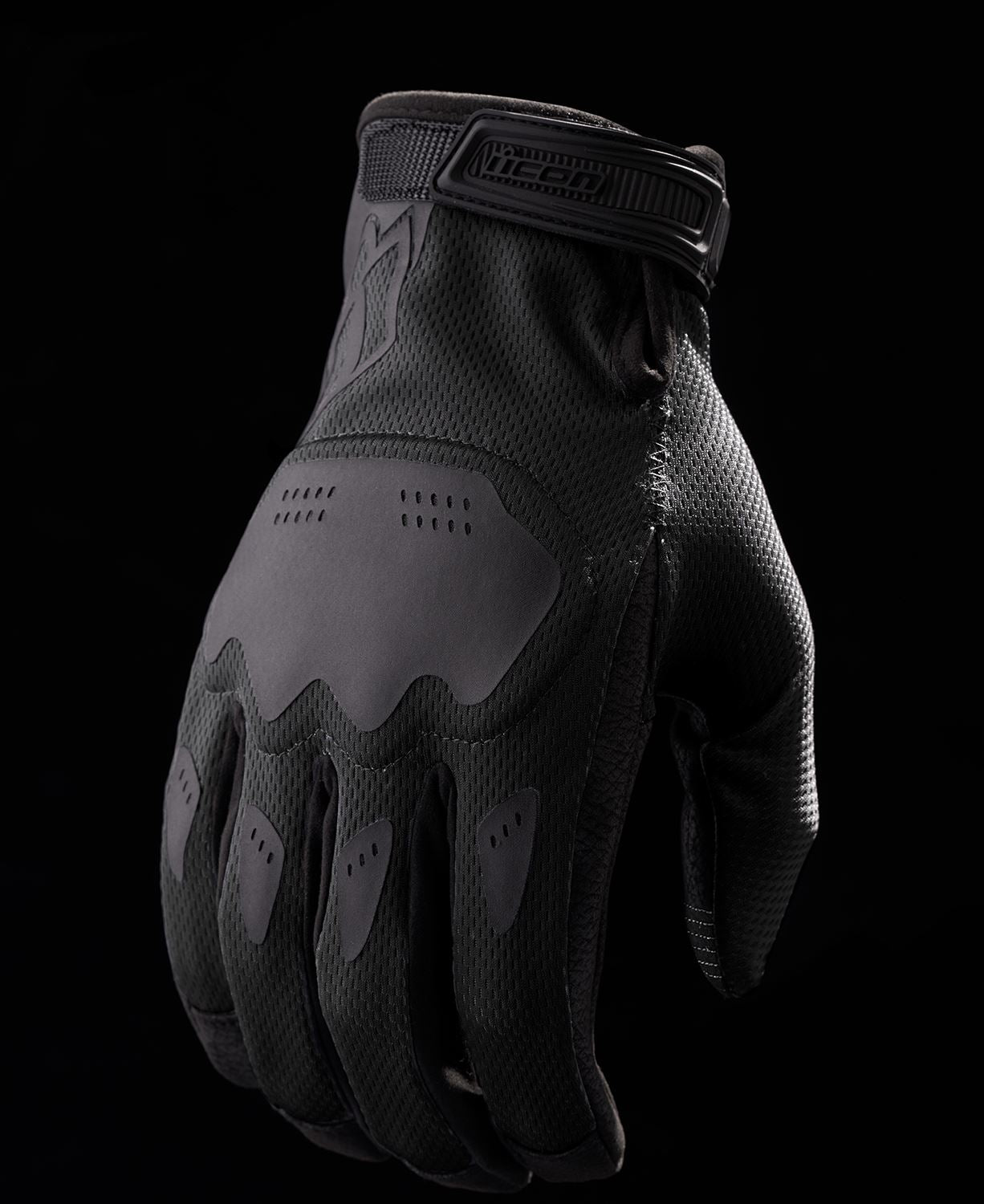 ICON Women's Hooligan™ CE Motorcycle Gloves Black 2023 Model