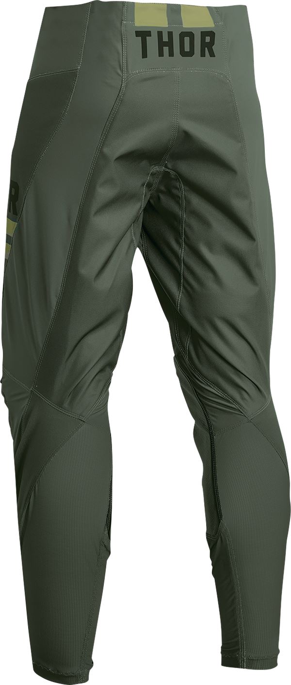 THOR Youth Pulse Combat MX Motorcross Pants Green 2023 Model