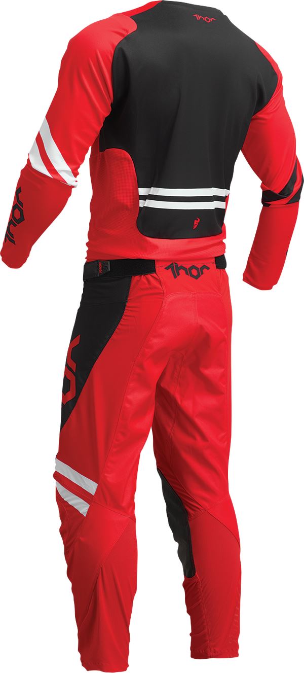 THOR Pulse Cube MX Motorcross Jersey Red/White 2023 Model